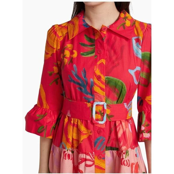 ✨Farm Rio
Mixed Fruits Ocean Mini Dress✨ - Picture 5 of 12